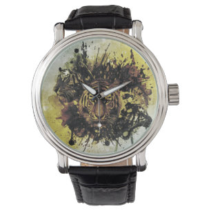 lion face watch