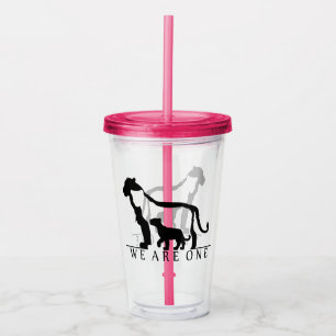 Lion Family Acrylic Tumbler
