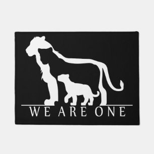 Lion Family Doormat