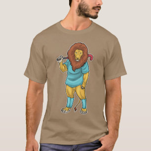 Lion Field hockey Hockey stick T-Shirt