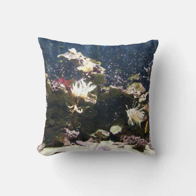 Lion Fish tank Pillow case (Front)