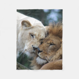 Lion Fleece Blanket