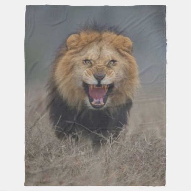 LION FLEECE BLANKET (Front)