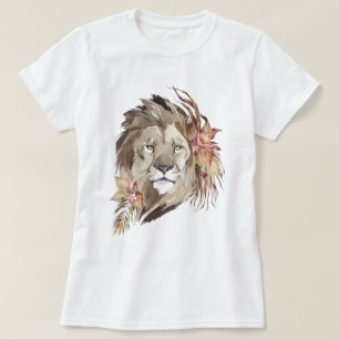 Lion Floral T-Shirt