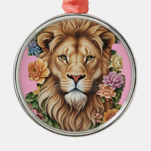 Lion flower mane ornament
