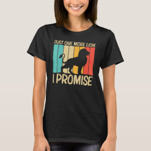 Lion For Men Women Lion Jungle Safari Animal T-Shirt