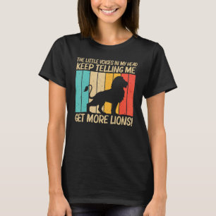 Lion For Men Women Lion Jungle Safari Animal T-Shirt