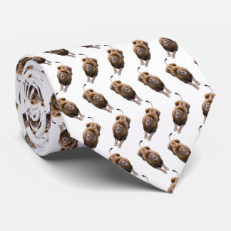 Lion Frenzy Tie Double Sided Print (choose colour)