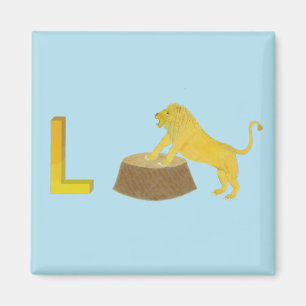 Lion Fridge Magnet