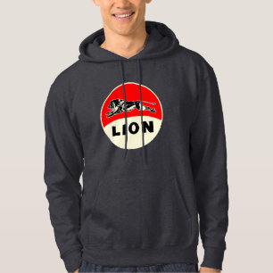 Lion Gasoline vintage sign reproduction Hoodie