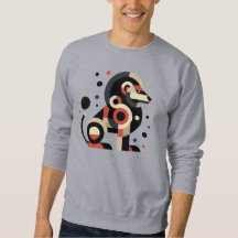 Lion Geometric art -
