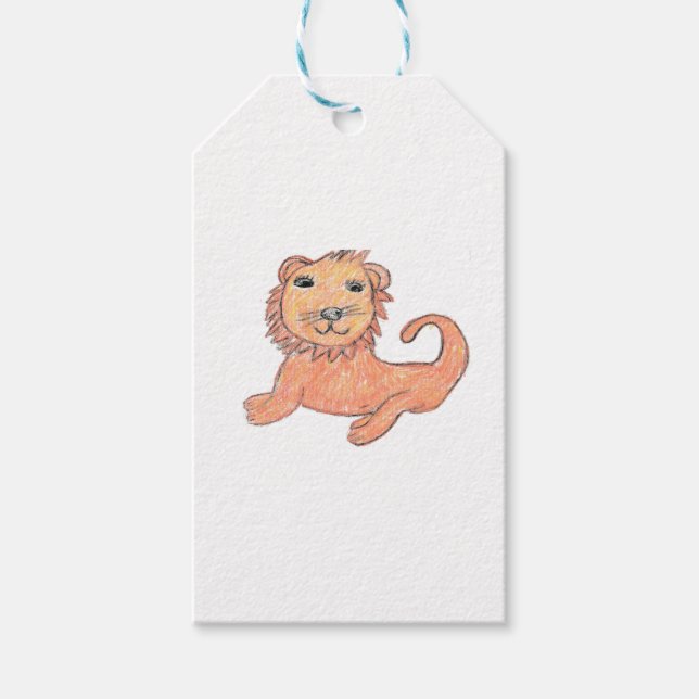 Lion Gift Tags (Front)