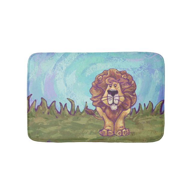 Lion Gifts & Accessories Bath Mat (Front)