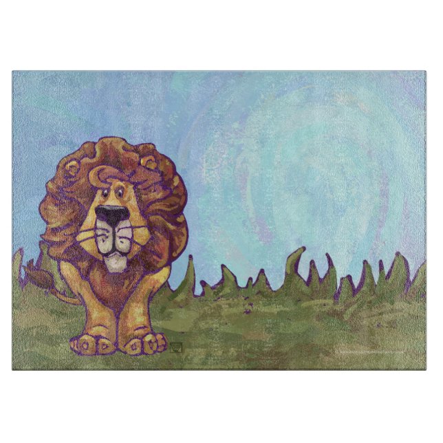 Lion Gifts & Accessories Cutting Board (Front)
