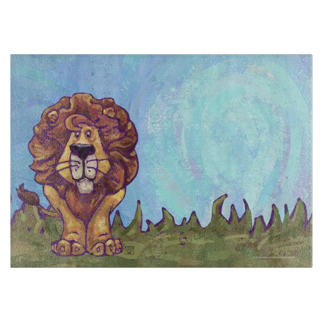 Lion Gifts & Accessories Cutting Board (Front)