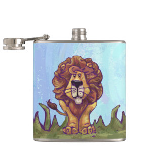 Lion Gifts & Accessories Hip Flask