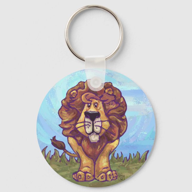 Lion Gifts & Accessories Key Ring (Front)