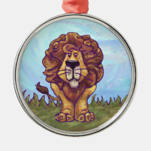 Lion Gifts & Accessories Metal Tree Decoration