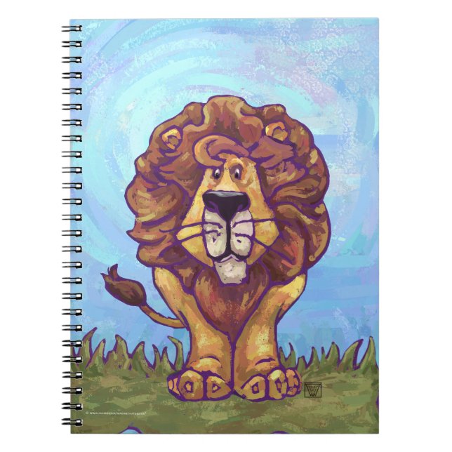 Lion Gifts & Accessories Notebook (Front)