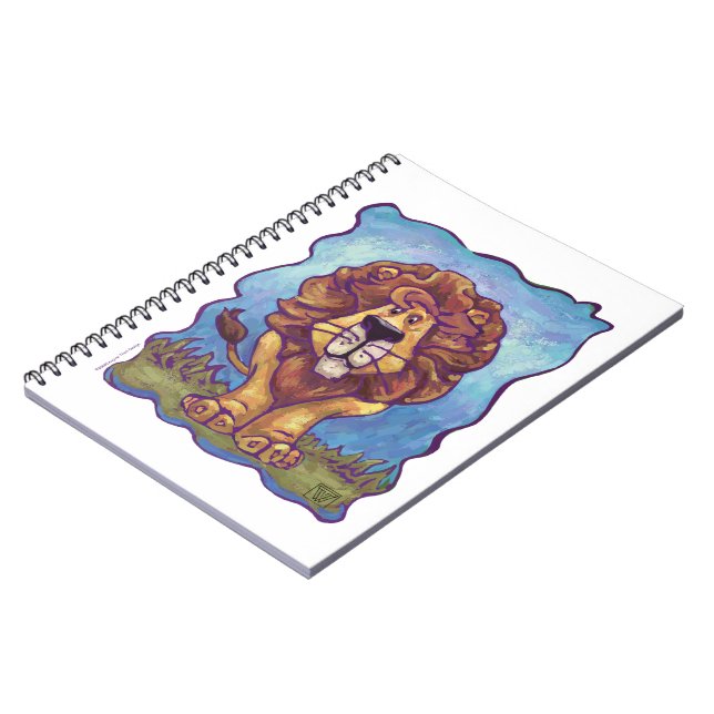 Lion Gifts & Accessories Notebook (Left Side)