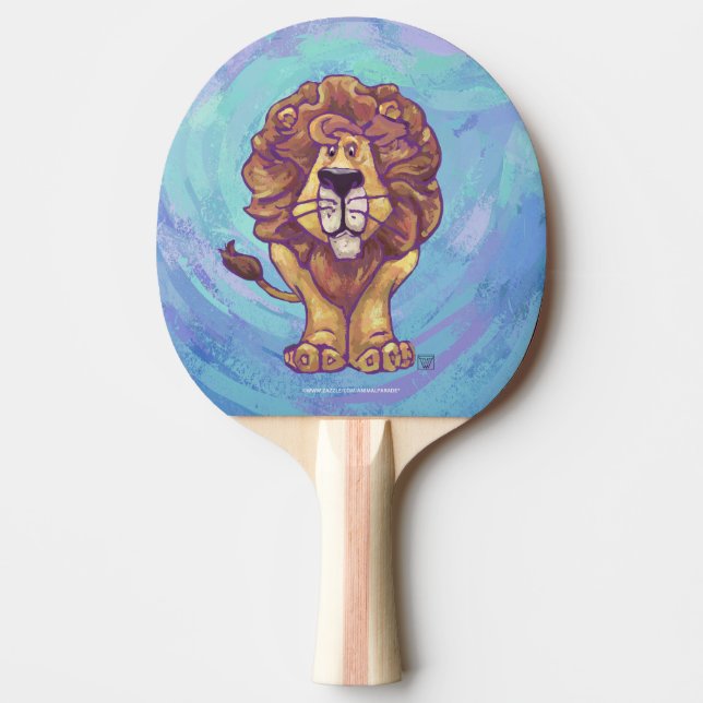 Lion Gifts & Accessories Ping Pong Paddle (Front)