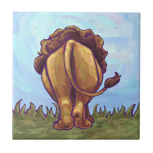 Lion Gifts & Accessories Tile (Front)
