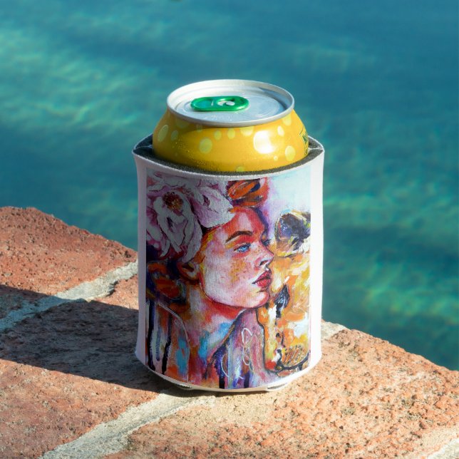 Lion Girl Can Cooler (In Situ Pool)