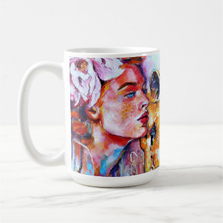 Lion Girl Coffee Mug
