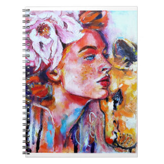 Lion Girl Notebook