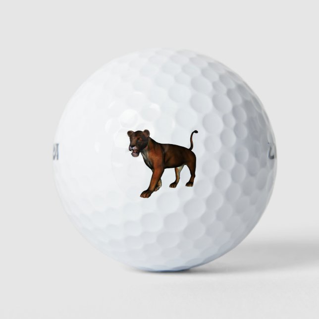 lion golf balls (Front)