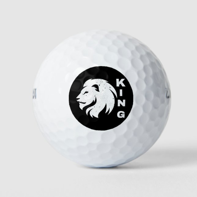 Lion Golf Balls (Front)