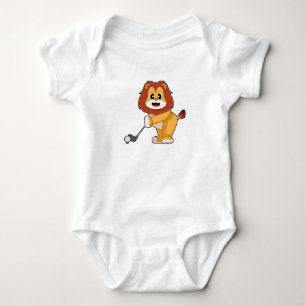 Lion Golf Golf clubs Baby Bodysuit