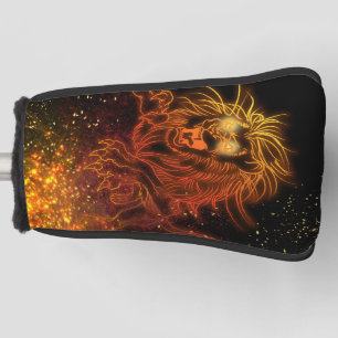Lion  golf head cover