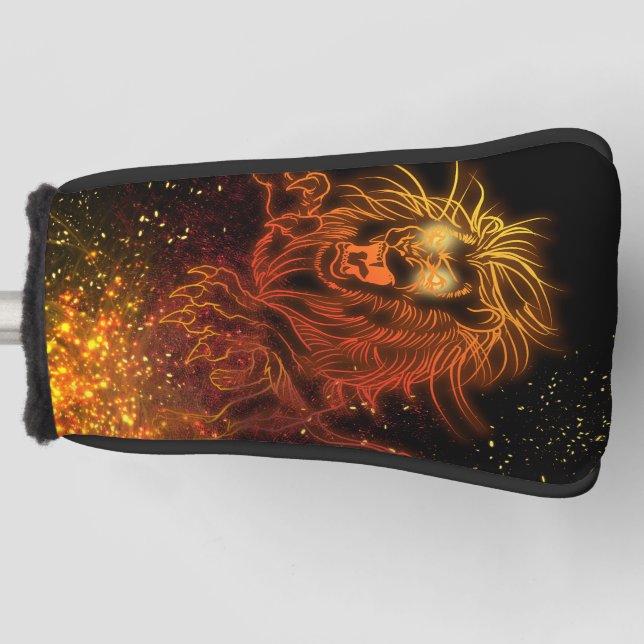 Lion  golf head cover (Front)