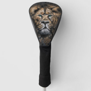 Lion Golf Head Cover Modern Style Painting