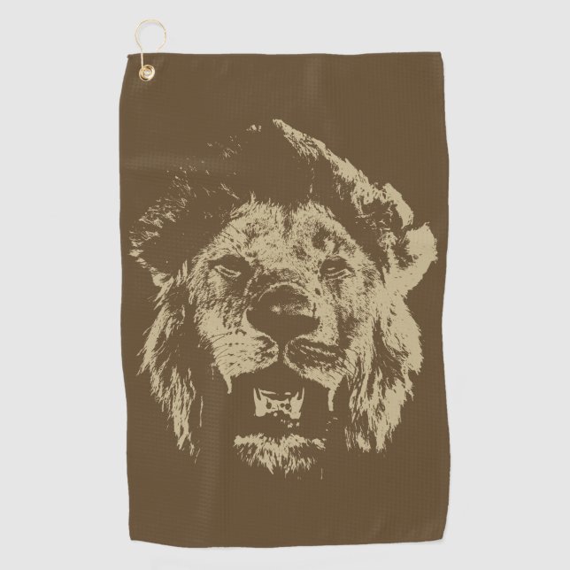 Lion Golf Towel (Front)