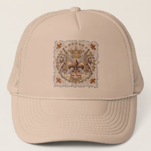 Lion Griffin Shield  Surname  Trucker Hat