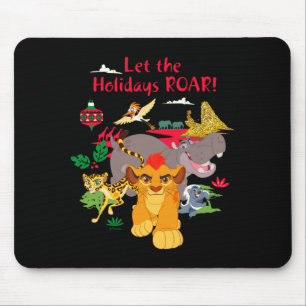 Lion Guard Let The Holidays Roar Mouse Mat