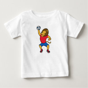 Lion Handball player Handball Baby T-Shirt