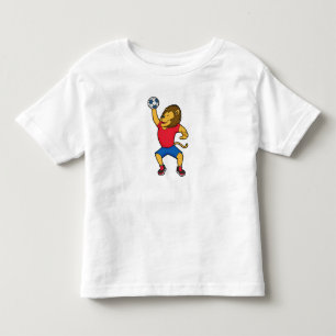 Lion Handball player Handball Toddler T-Shirt