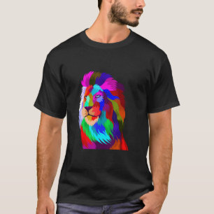 Lion Head Animal Wild Life Nature Animal Head T-Shirt