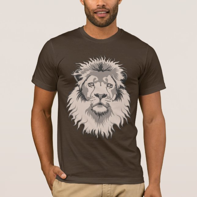 Lion Head Bella Canvas T-Shirt (Front)