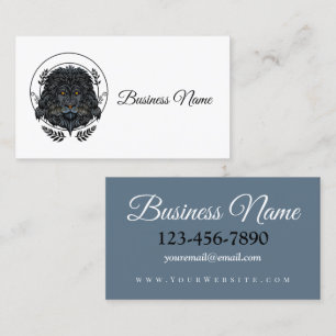 Lion Head Business Card