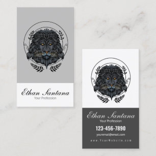 Lion Head Business Card