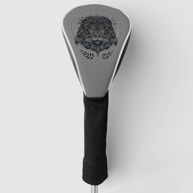 Lion Head Golf Head Cover (Front)