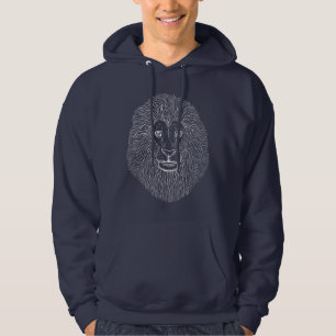 Lion Head Graphics Hoodie