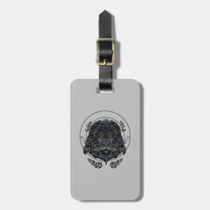 Lion Head  Luggage Tag