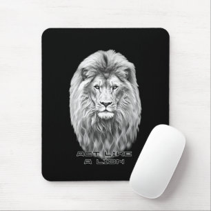 Lion head mouse mat