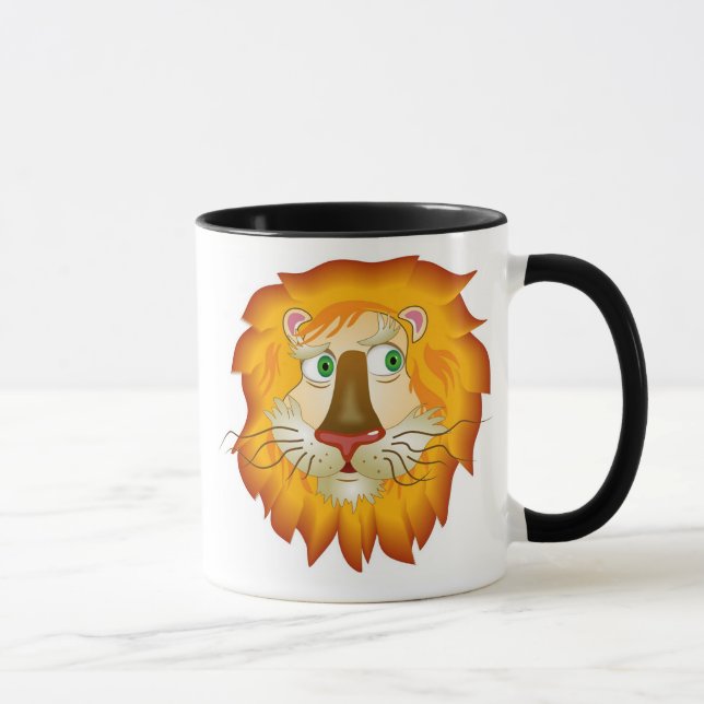 Lion Head Mug (Right)