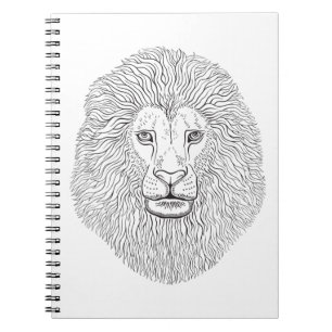 Lion head notebook